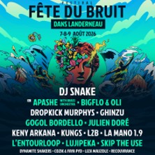 F&ecirc;te du Bruit Landerneau - Pass 3 Jours - Valable du 07 au 09 ao&ucirc;t 2026